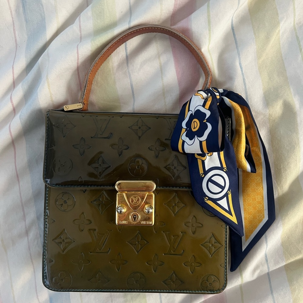 Vintage Louis Vuitton Vernis Spring Street Top Handle Bag